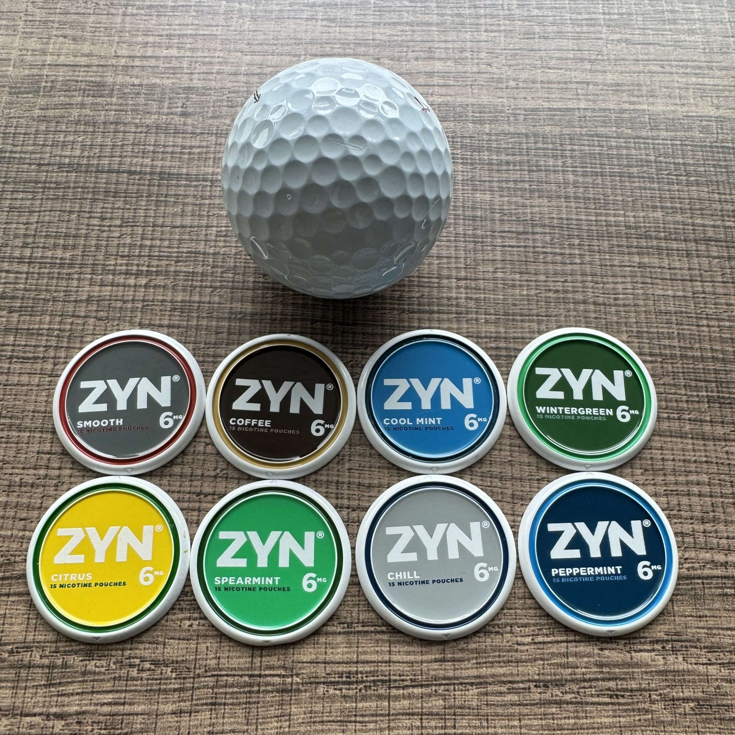 8 Flavors Ball Marker Bundle